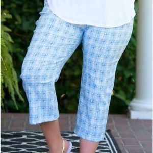 Perfectly Priscilla Plus Size Capri Pants 3XL